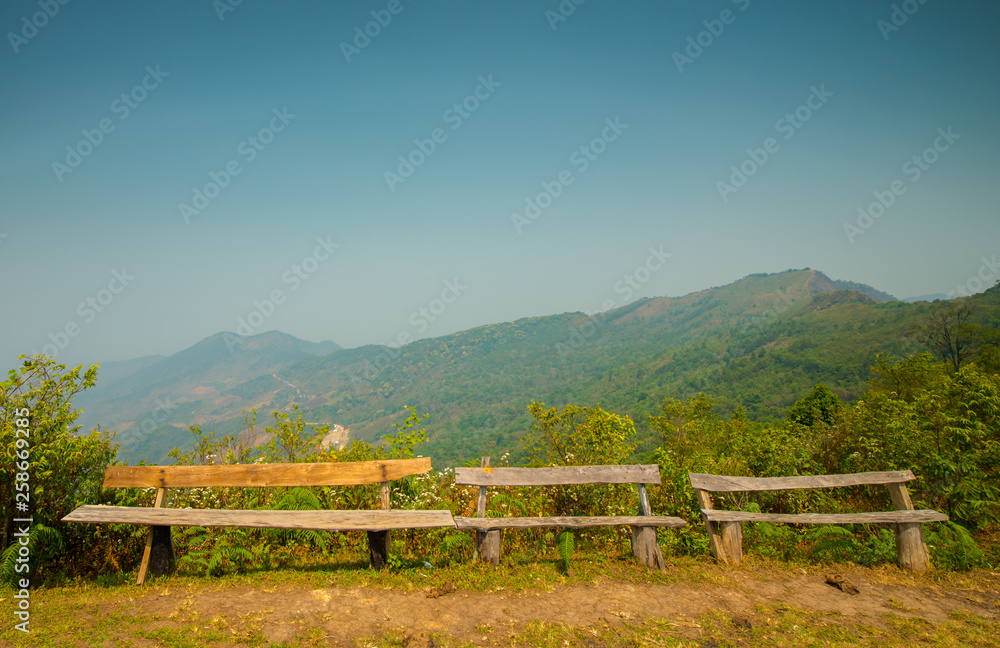 High mountain scenery in Thailand.6