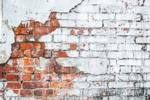 Brick wall background, Grunge texture. 