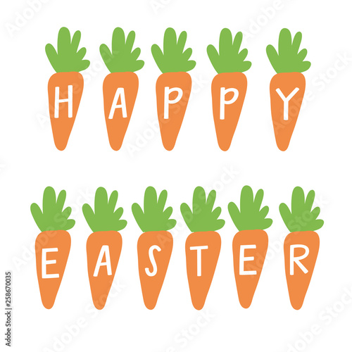 Happy Easter Carrots