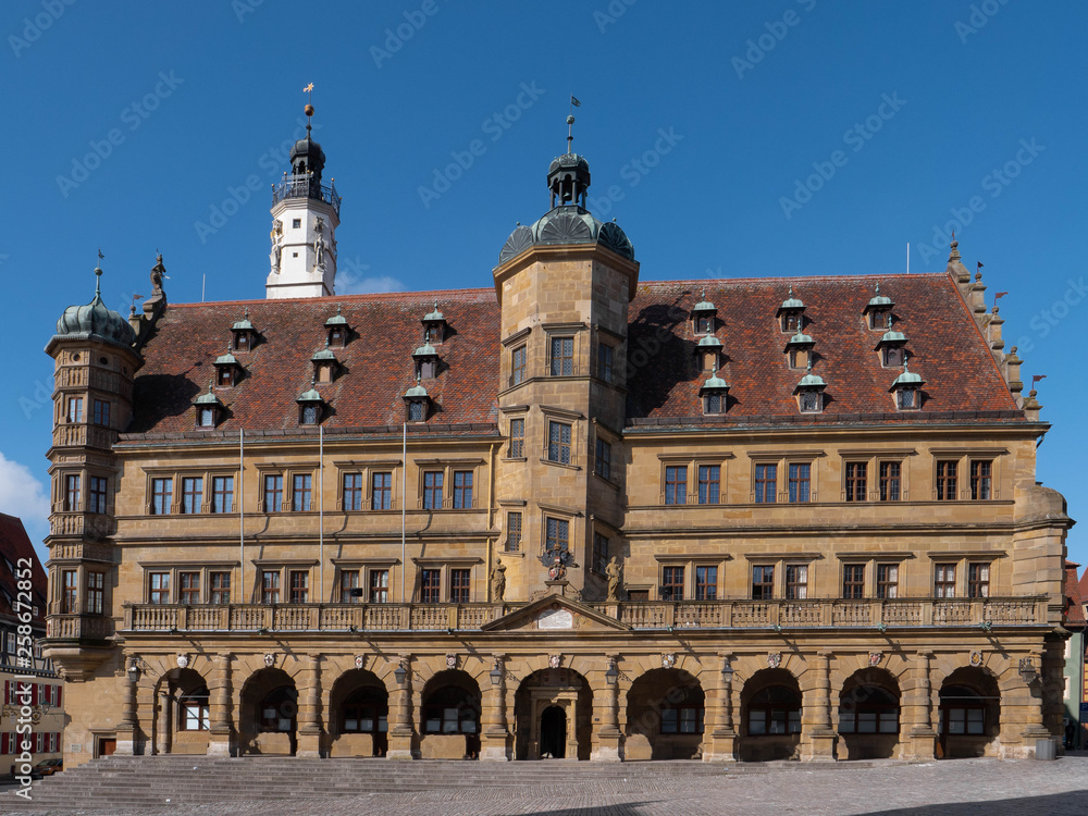 Rothenburg ob der Tauber  historisches Rathaus