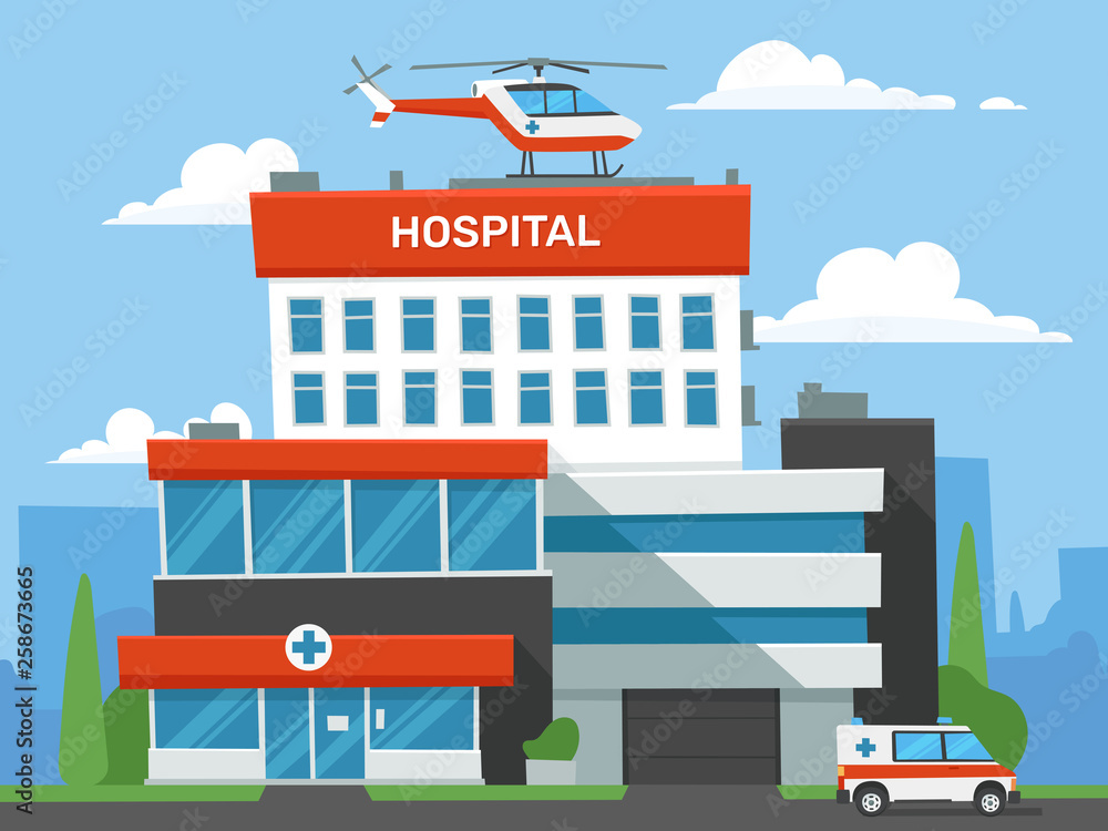 cartoon hospital images