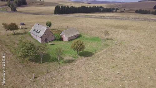 Petit troupeau près du buron