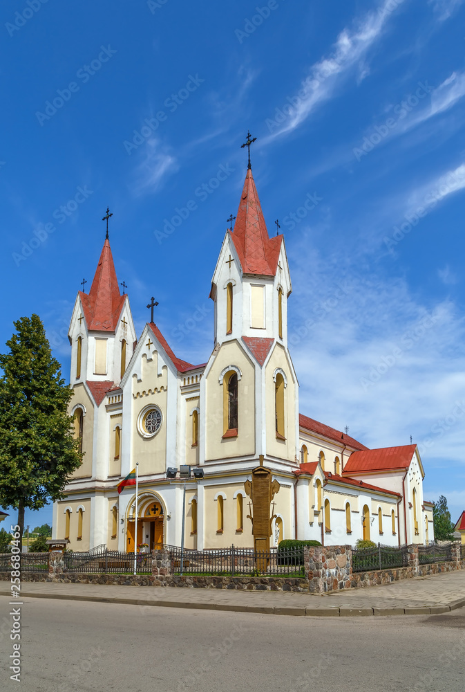 Church in Svencionys, Lithuania
