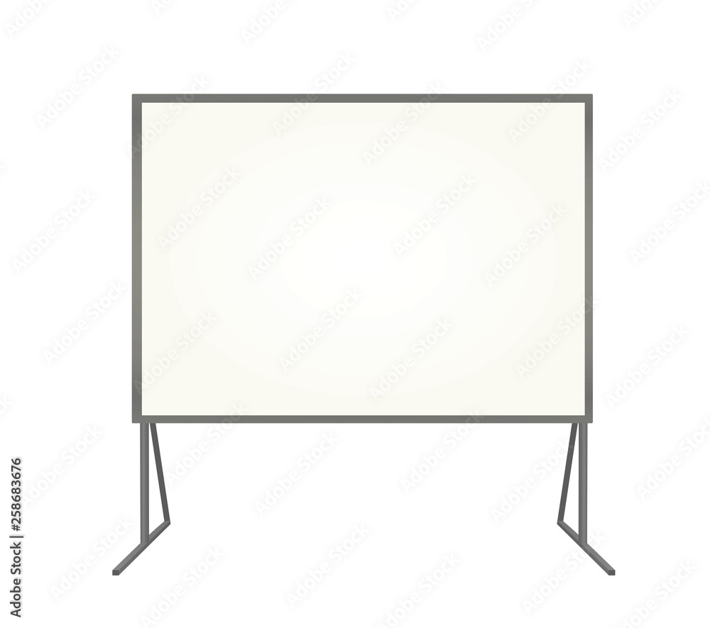 Foldable front screen. vector illustration Foldable front screen. vector illustration
