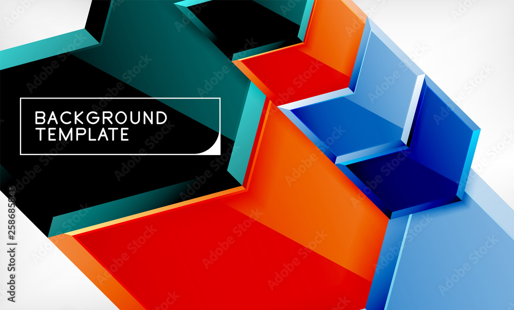 Techno arrow background, template design Techno arrow background, template design
