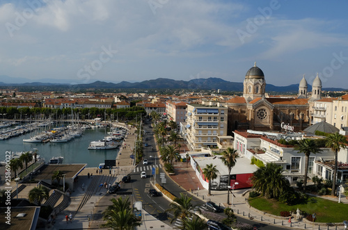 the city of Sainte Maxime in France: tourism and the French Riviera photo