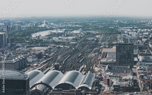 Frankfurt Haupbahnhof Drausicht