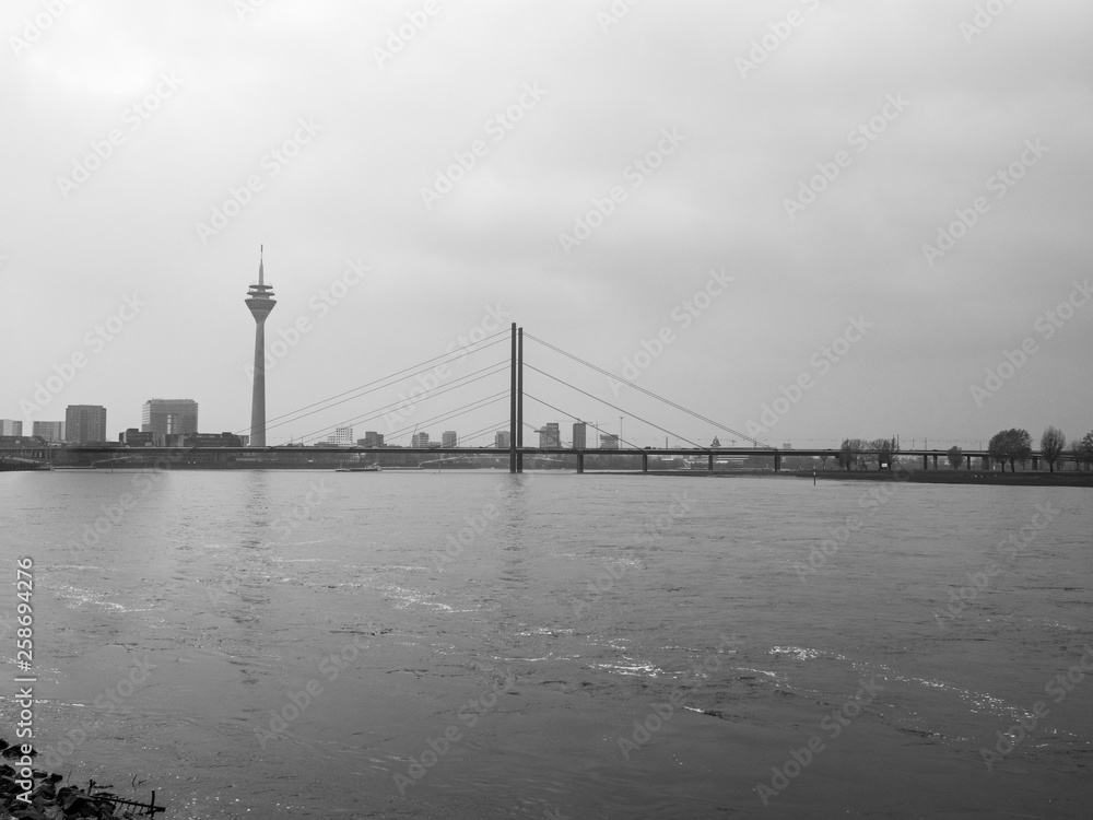 Düsseldorf Rhine Panorama