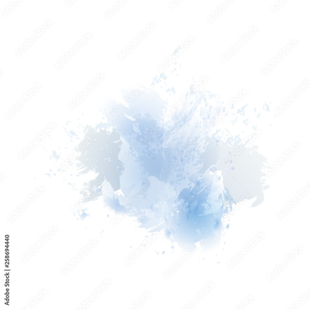 Vector watercolor splash texture background isolated. Hand-drawn blob, spot. Watercolor effects. abstract background.