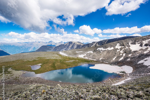 Mountain lake. Altai landscape. Russia