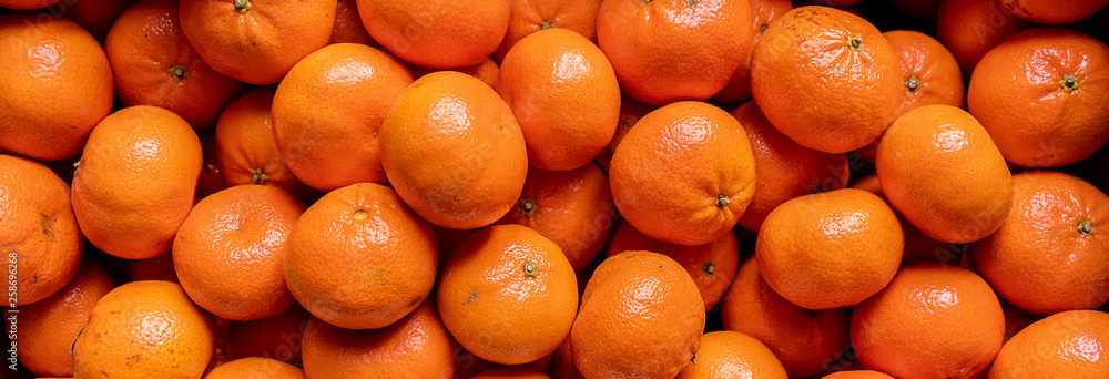 fresh mandarine, background for design
