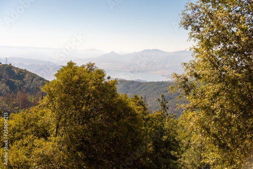 A View From Wofford Heights, California. Scenic View Of Mountains Against Sky
