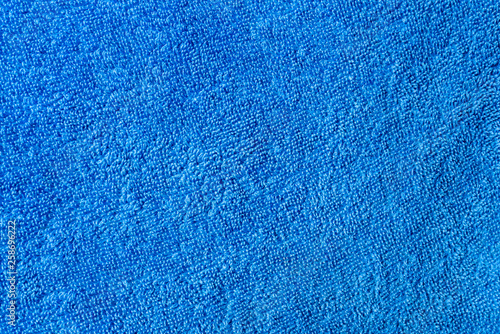 blue towel texture, abstract background