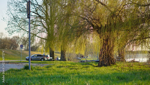 Donau Urlaub Frühling