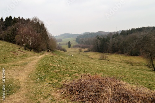 Blick über das Sauerland bei Lüdenscheid vom Stilleking aus photo