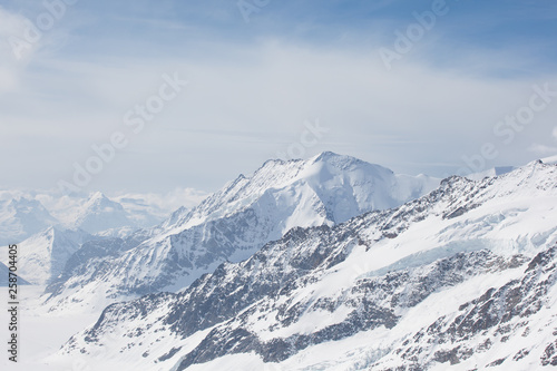 Fototapeta Naklejka Na Ścianę i Meble -  Jungfraujoch is a famous travel mountain of the Alps, Switzerland