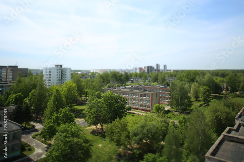 view of the city