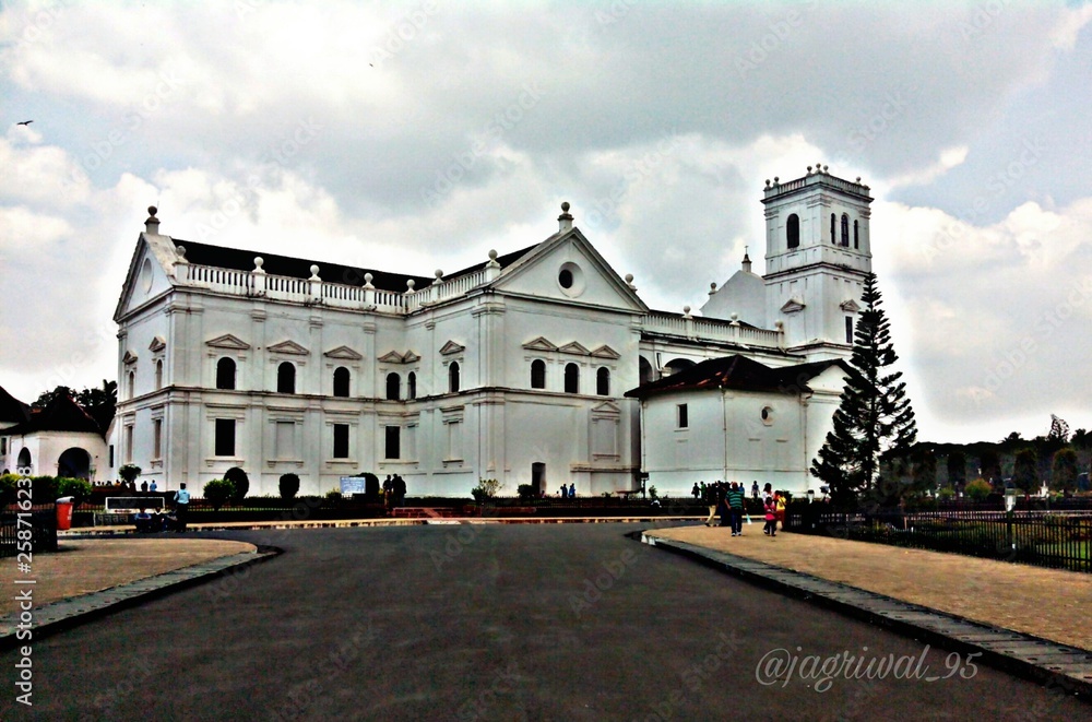 Fototapeta premium OLD GOA CHURCH