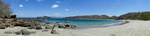 scenic Playa Rajada near La Cruz