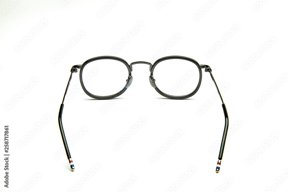 Glasses still life photography white background Glasses still life photography white background