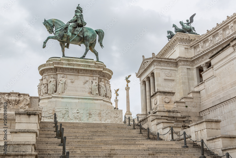 Obraz premium Monument of Vittorio Emanuele II, Rome, Italy