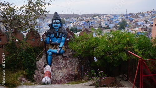 Neelkanth Surveying the City of Jodhpur! photo
