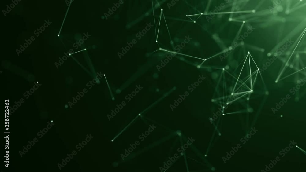 Abstract background with plexus network as data complex. Animation of seamless loop. Abstract background with plexus network as data complex. Animation of seamless loop.