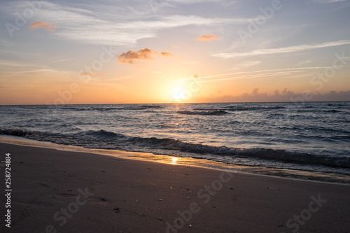 sunset on the beach © Daniel Charles