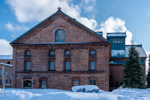 Sapporo Beer Museum in Snow Tourist attraction of Hokkaido, Japan