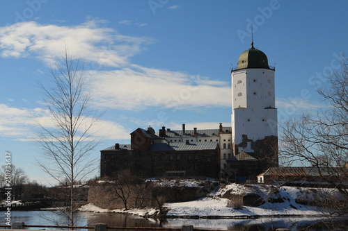Medieval castle, Vyborg town