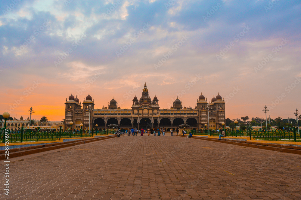 Mysore Palace panorama