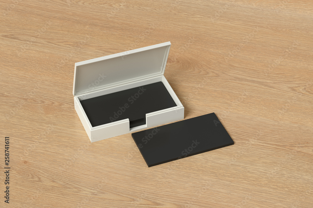 Business card box holder Business card box holder