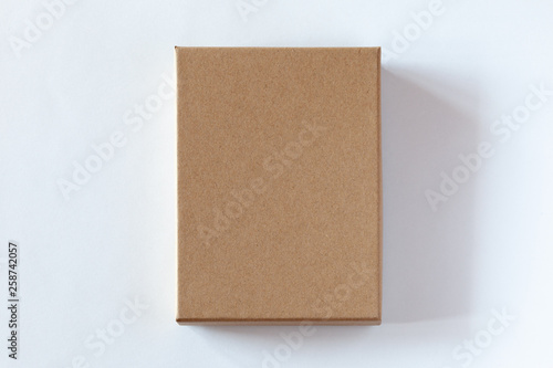 Blank closed carton box packaging