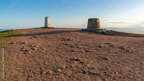 The top of the Wrekin, near Telford, Shropshire, England, UK photo