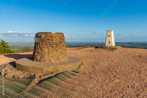 The top of the Wrekin, near Telford, Shropshire, England, UK photo