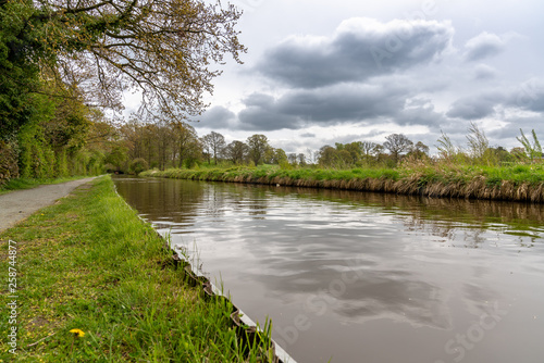 The Llangollen Canal near Ellesmere, Shropshire, England, UK