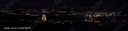 Canberra at night in hi resolution