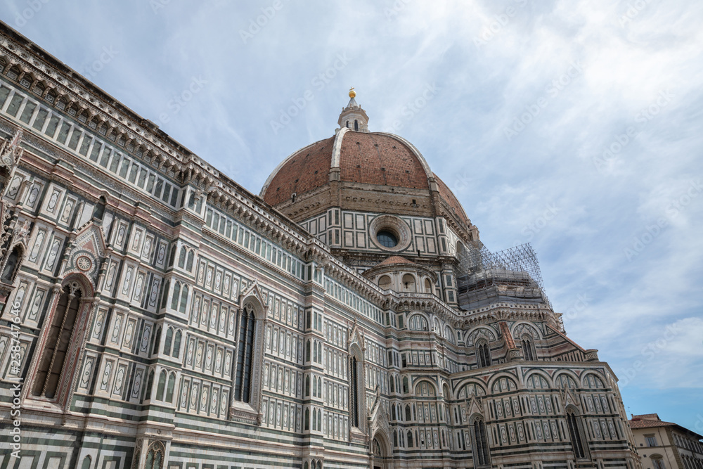 Fototapeta premium Panoramic view of Cattedrale di Santa Maria del Fiore