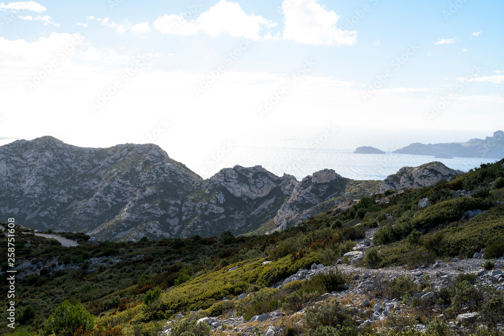 Naklejka premium Calanques 