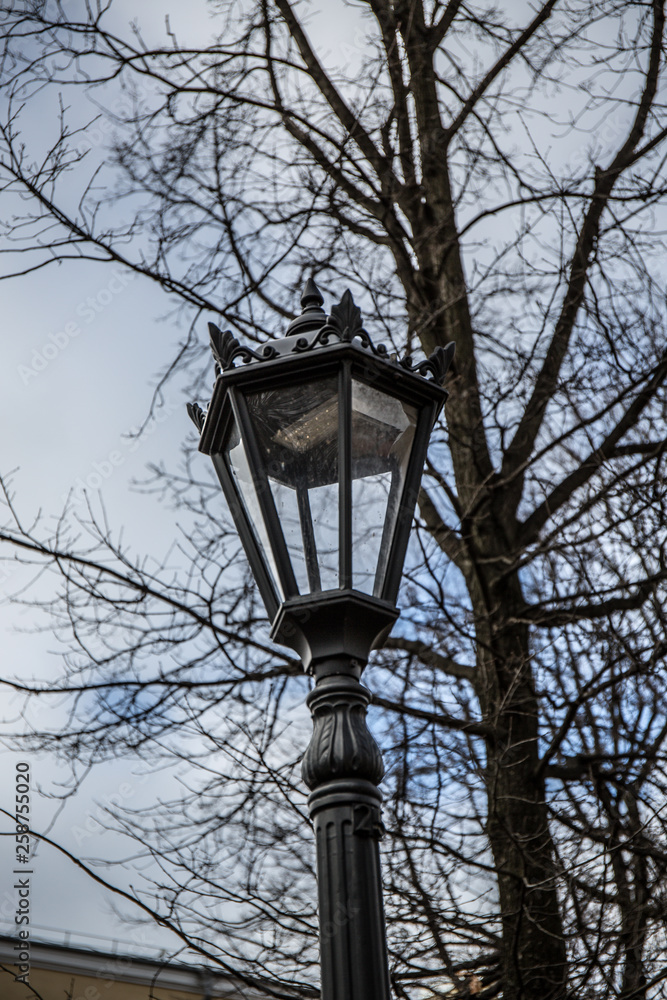 wrought iron street lighting
