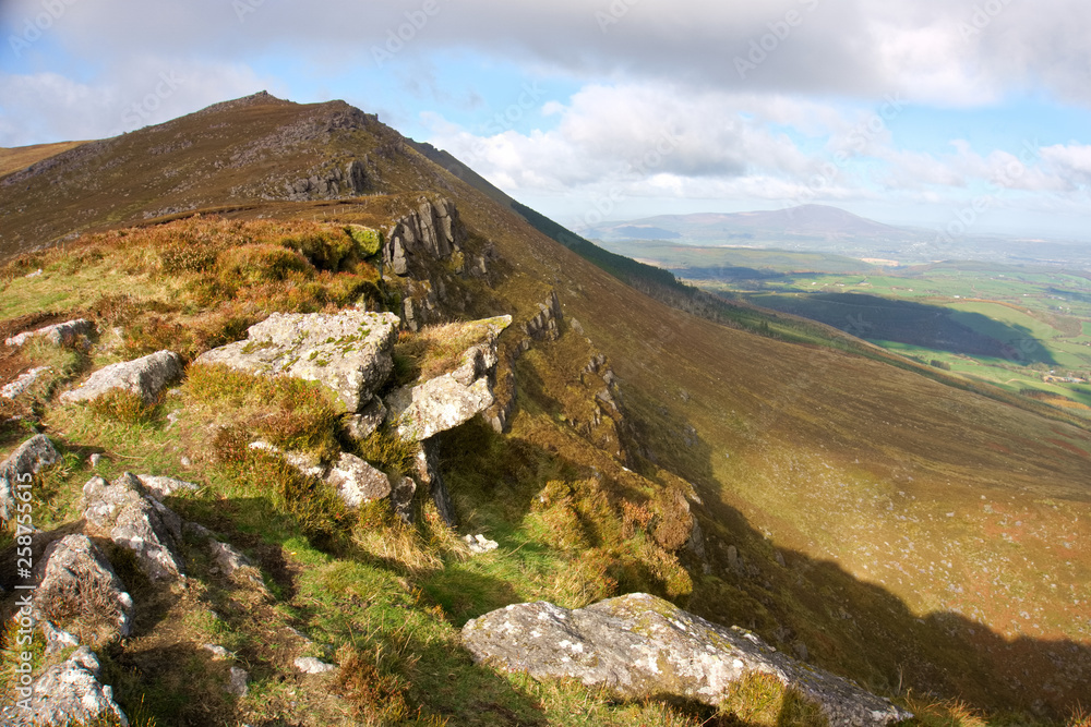 Klippen und Felsen - Irland bei Kilkenny im Herbst Klippen und Felsen - Irland bei Kilkenny im Herbst