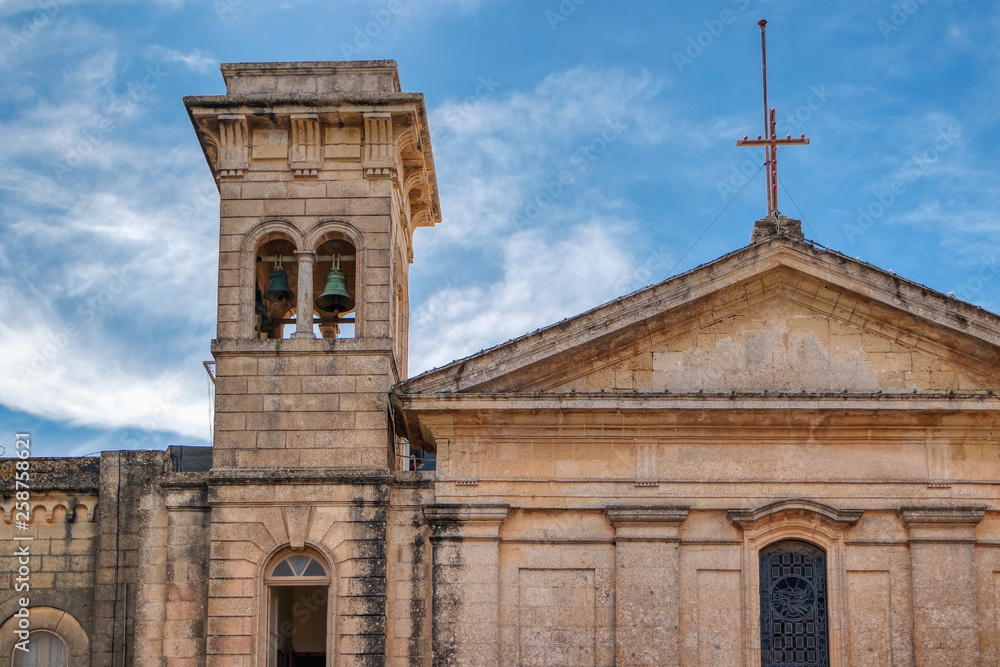 Entrance of the St. Paul's Catacombs in Rabat, Malta