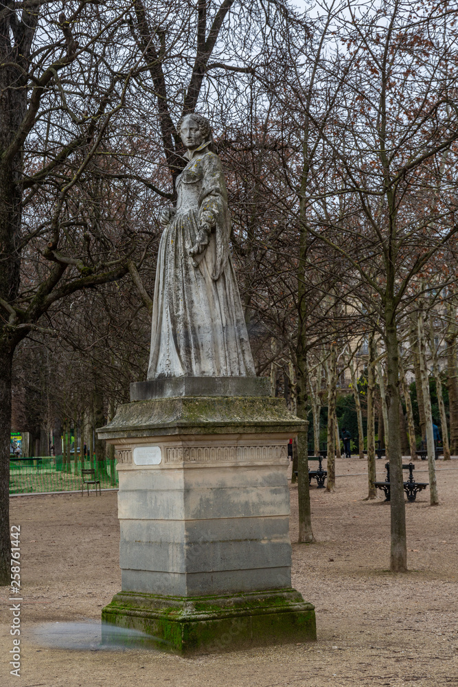 Obraz premium Lamp in jardin du Luxembourg