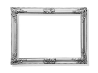 silver old frame