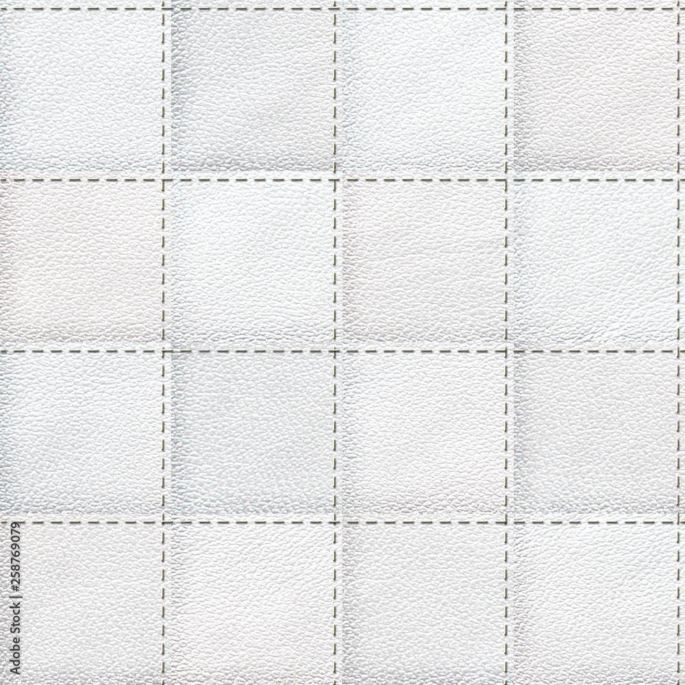 Fototapeta premium seamless leather patchwork background