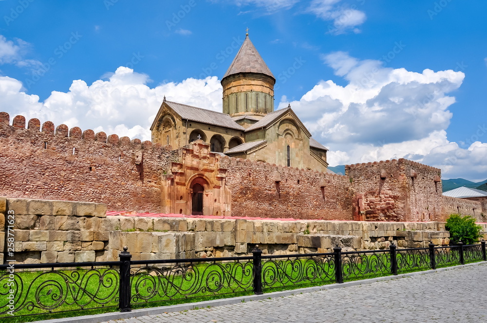 Svetitskhoveli Cathedral near Tbilisi, Mtskheta, Georgia