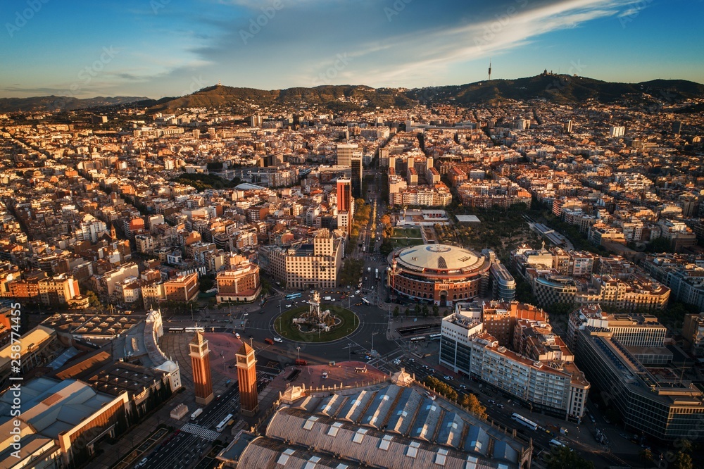 Barcelona Aerial View