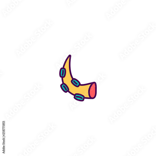 Octopus icon design. Gastronomy icon vector design