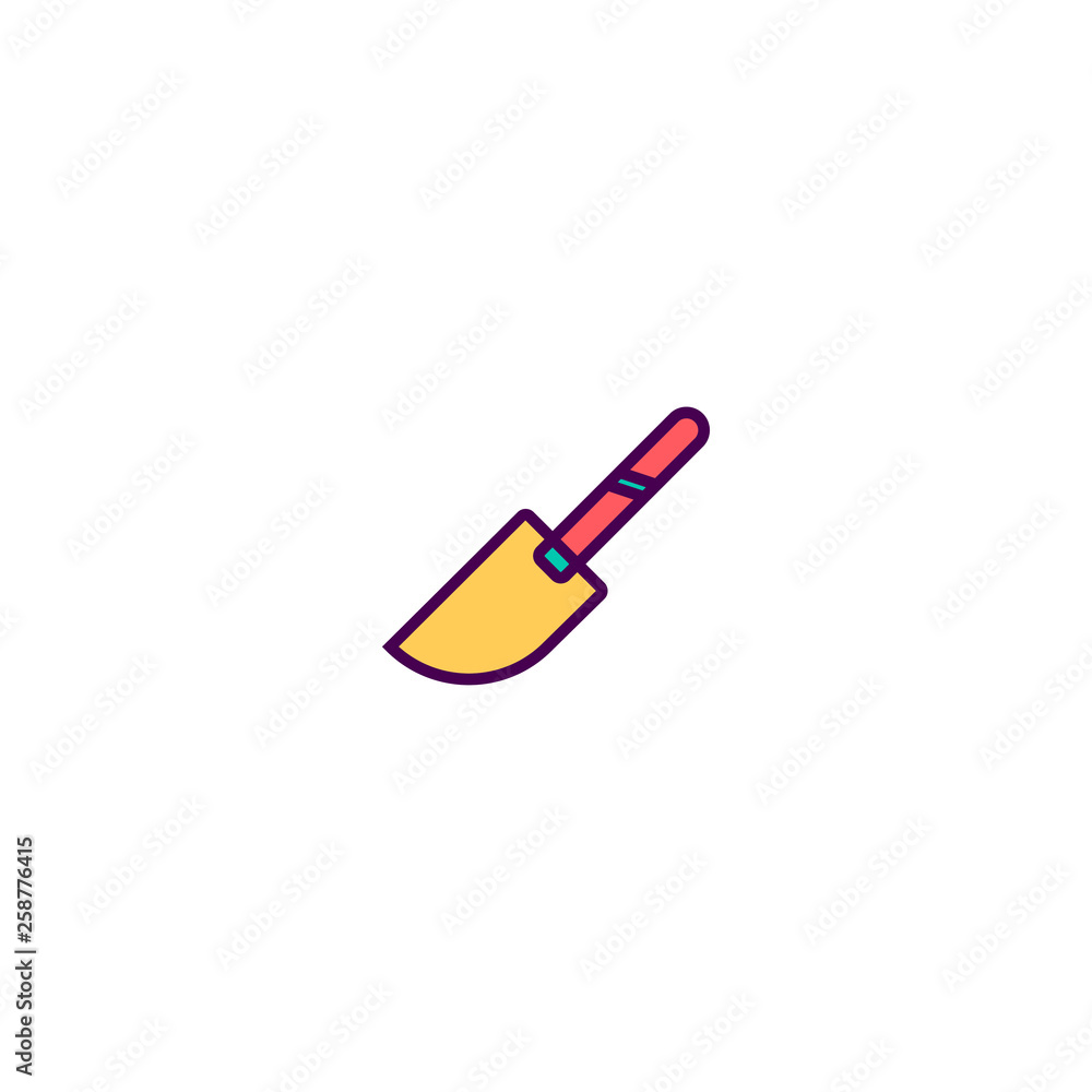 Ornating icon design. Gastronomy icon vector design Ornating icon design. Gastronomy icon vector design