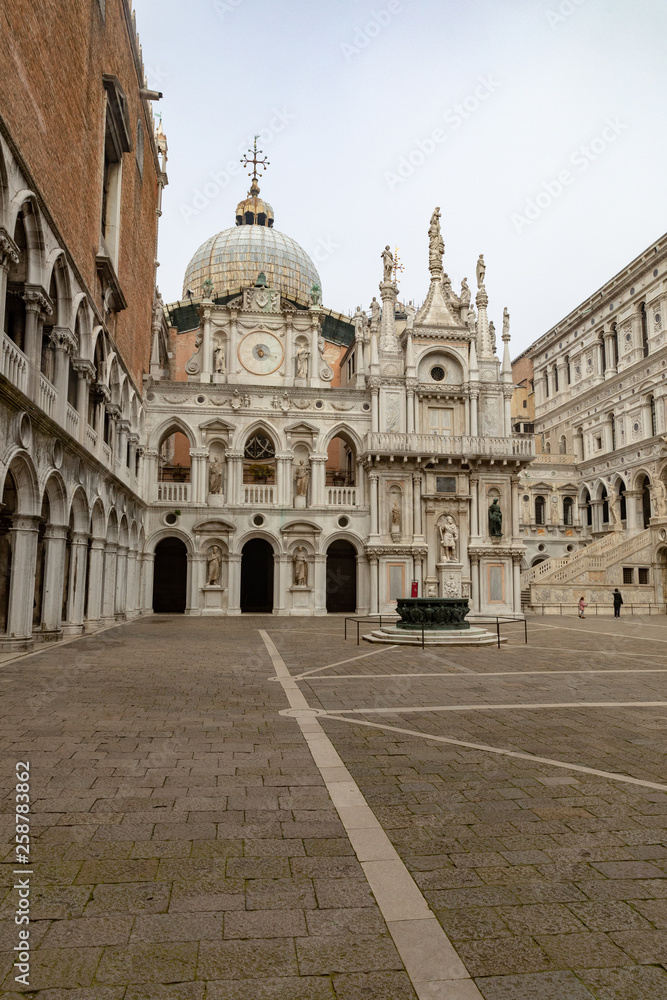 Palais des doges à Venise en Italie